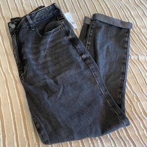 NWT Pacsun dark grey mom jeans